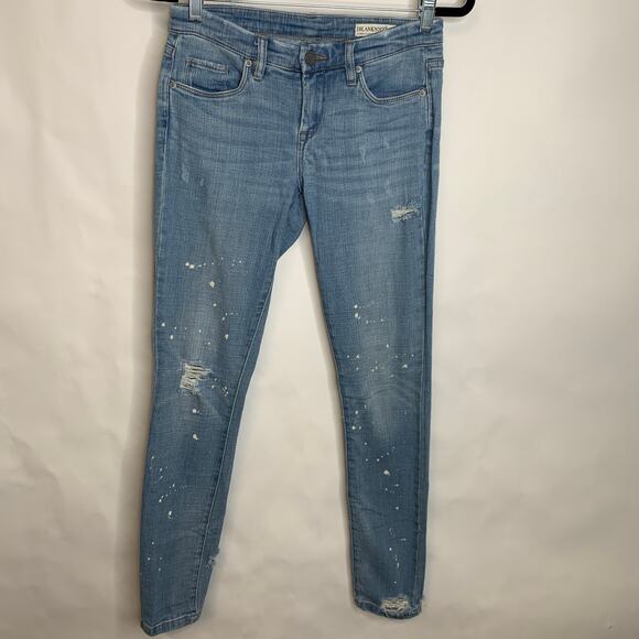 BlankNYC Light Wash Skinny Classique Jeans Sz 26 - Picture 2 of 11